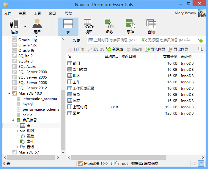 navicat调试存储过程