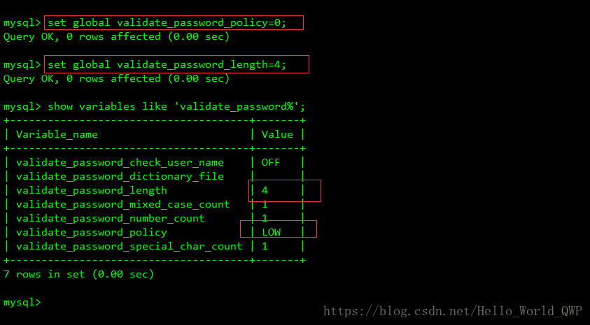 navicat修改mysql密码