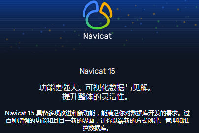 关于navicat15破解版的信息